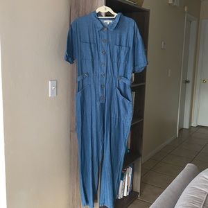 NWOT Blue Jumpsuit